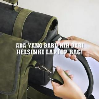 Jual Reven Leather Tas Kerja Pria Kulit Asli Tas Laptop Helsinki