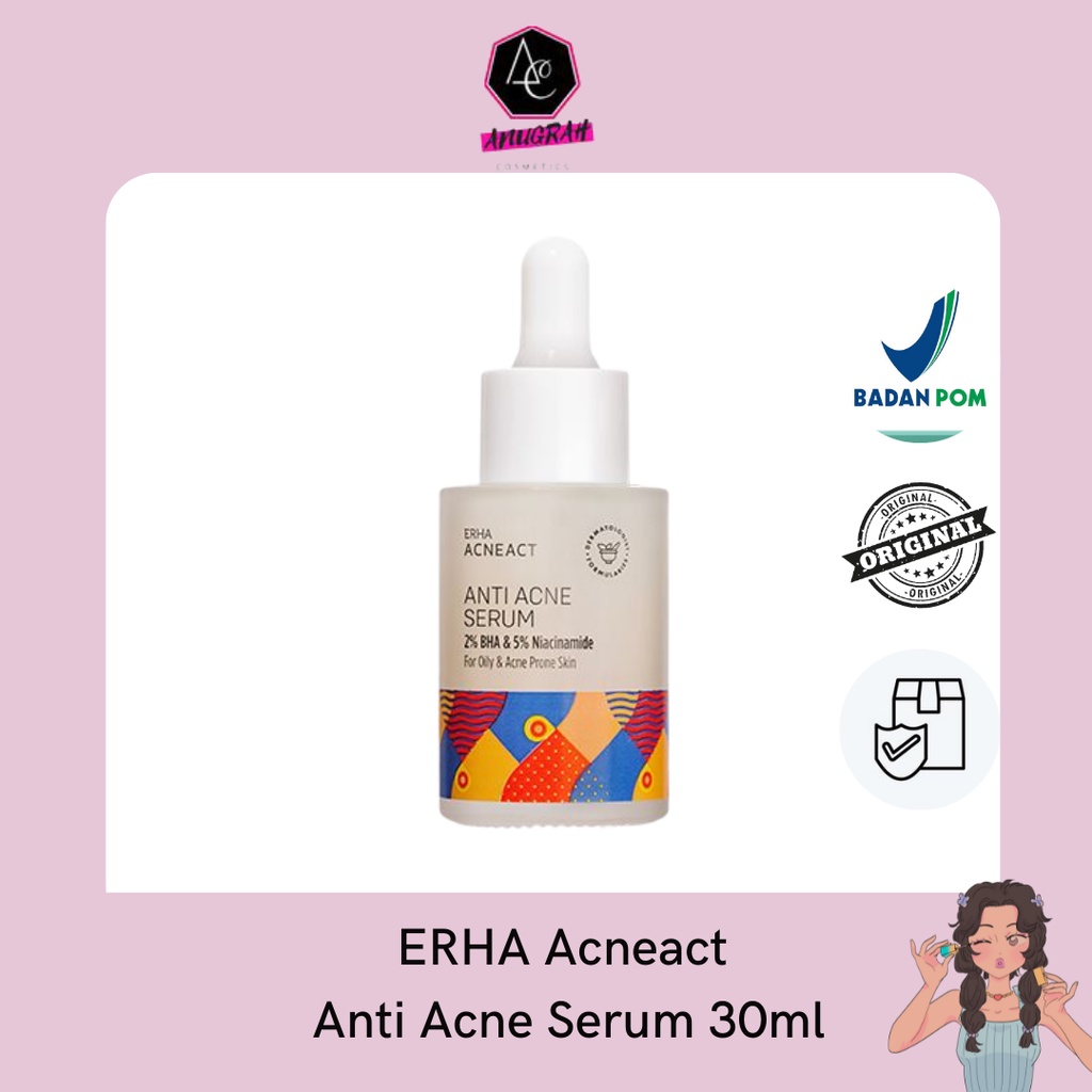 Jual ERHA Acneact Anti Acne Serum 30ml Shopee Indonesia