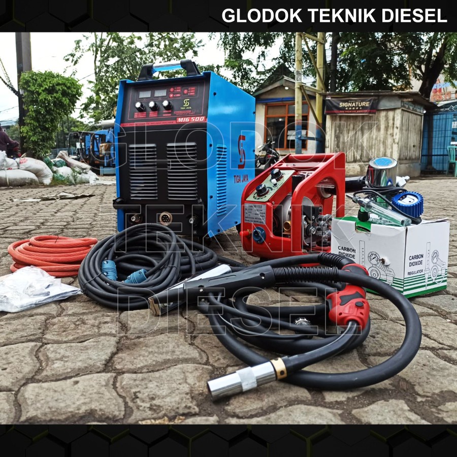 Jual Mesin Las MIG500 MIG 500 CO2 Wire Feeder Welding MIG Machine