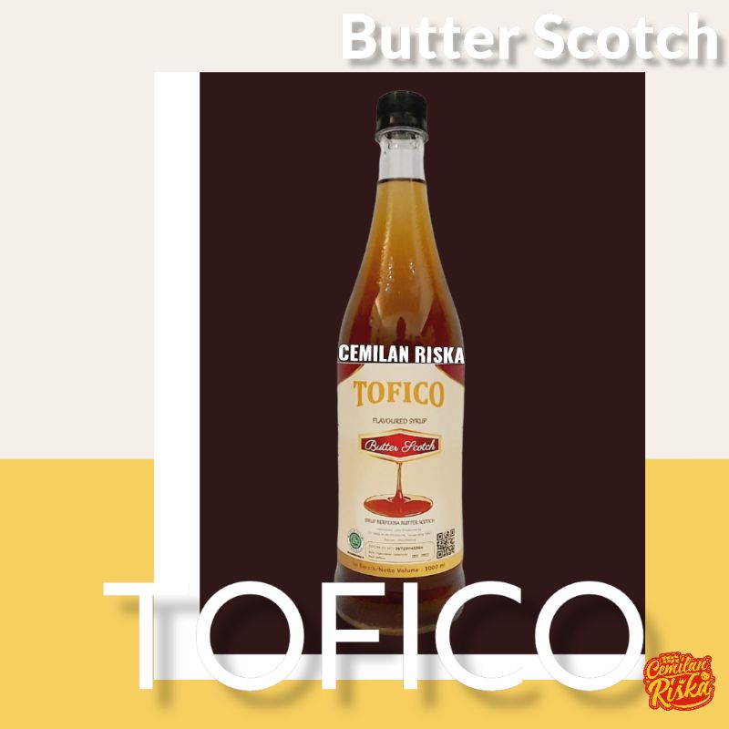 Jual Tofico Butter Scotch Tofico Butter Scotch Syrup Tofico Syrup