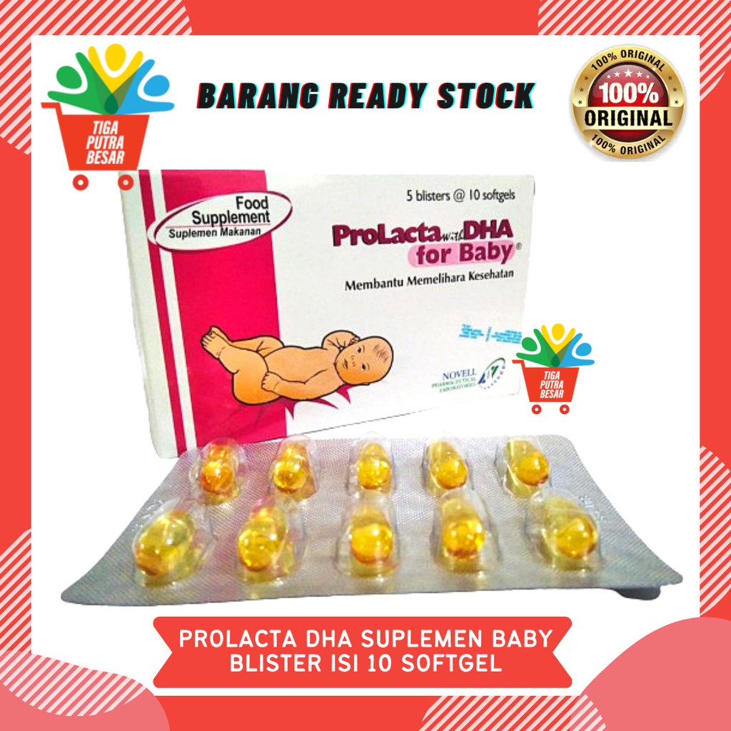 Jual Prolacta Dha For Baby Blister Kapsul Suplemen Kesehatan