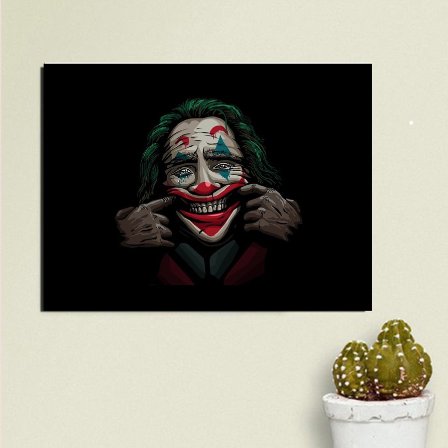 Jual Poster Joker Hiasan Dekorasi Wall Decor Pajangan Dinding Rumah