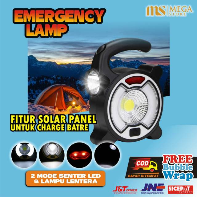 Jual Lampu Emergency Lamp Darurat Emergensi Emergenci Senter LED COB