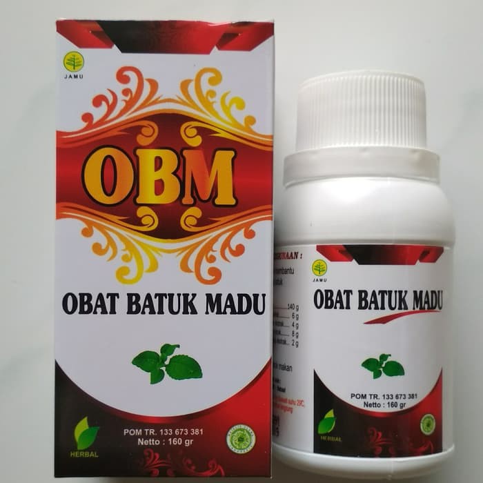 Jual OBM Obat Batuk Madu Plus Gamat 160gr Shopee Indonesia