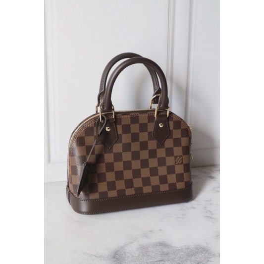 Jual Lv Louis Vuitton Alma Bb Damier Ebene Shopee Indonesia