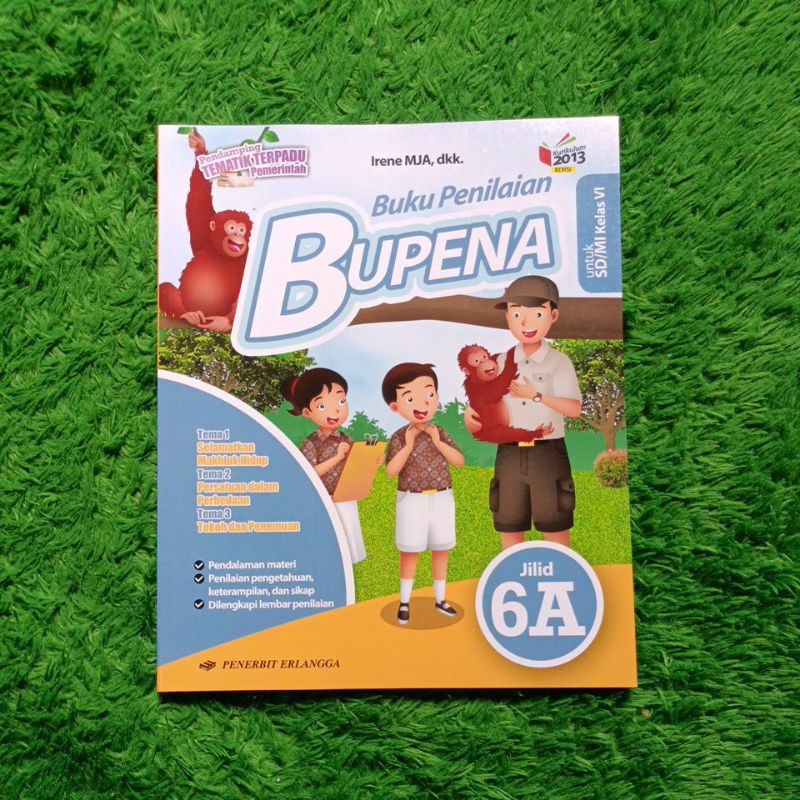 Jual Original Buku Penilaian Bupena Tematik Terpadu Kelas A B C D