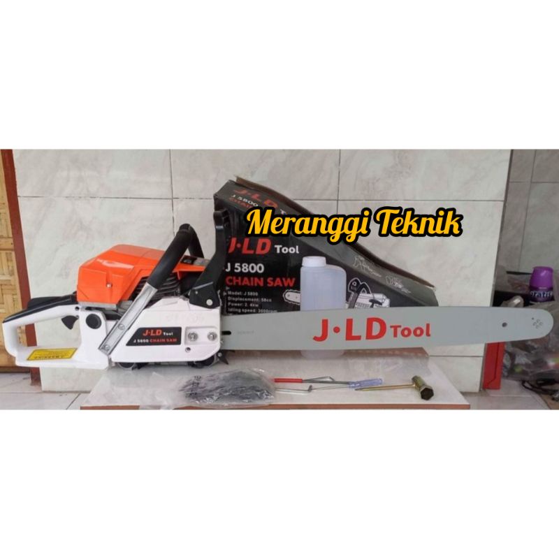 Jual Mesin Gergaji Kayu Chain Saw Jld J5800 J 5800 22 Inchi Mesin