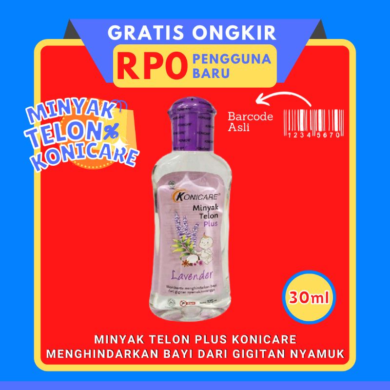 Jual Konicare Minyak Telon Lavender Kayu Putih Plus Anti Nyamuk