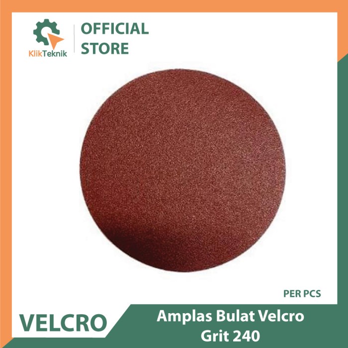 Jual Amplas Bulat Velcro Grit Shopee Indonesia