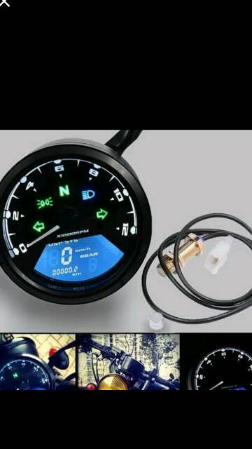 Jual Spido Babon Speedo Spidometer Digital Led Babon Plus Sensor