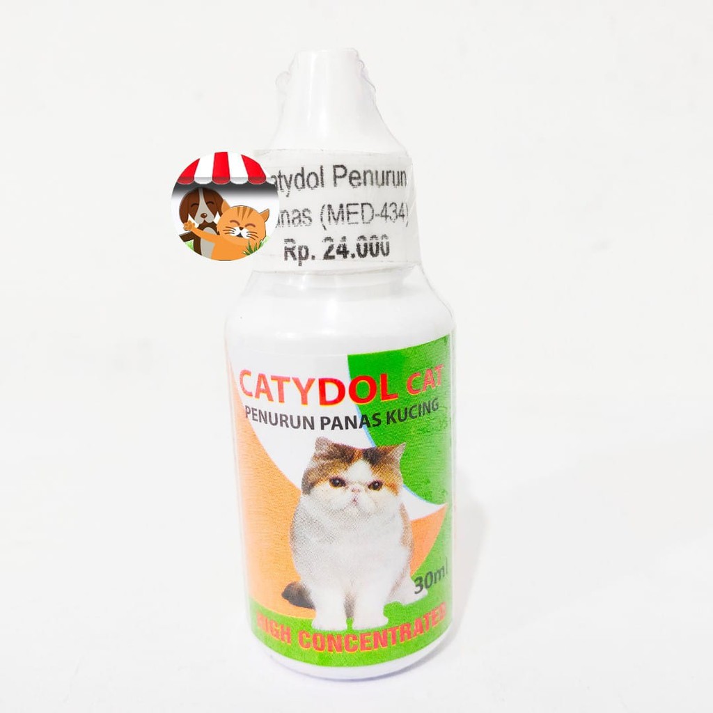 Jual Catydol Cat Obat Penurun Panas Kucing Obat Demam Kitten Shopee