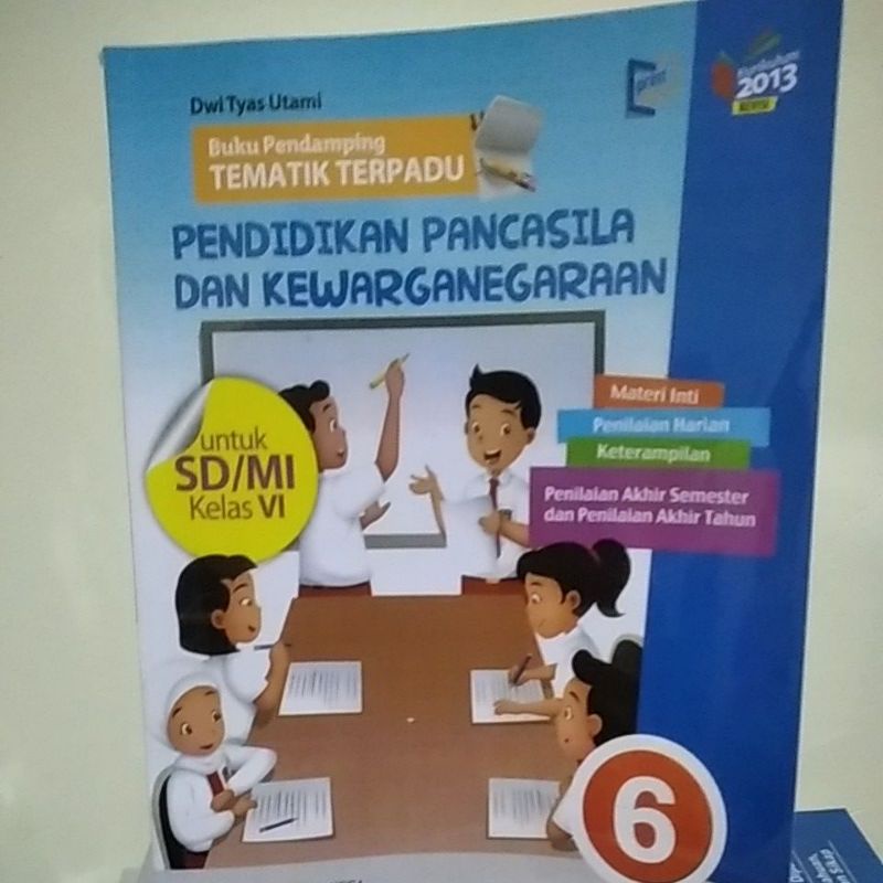 Jual Buku Pendamping Tematik Terpadu Pendidikan Pancasila Dan