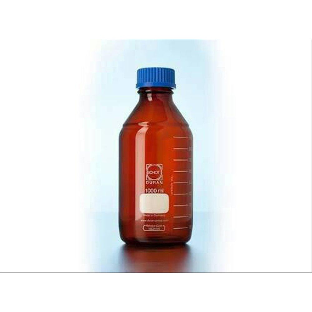 Jual Laboratory Bottle Ml Amber Narrow Neck Duran Botol Sampel