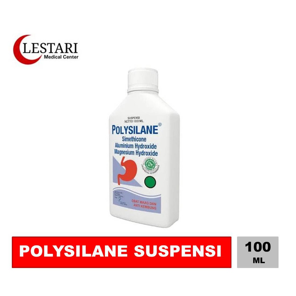 Jual Polysilane Suspensi Ml Ml Obat Maag Dan Anti Kembung