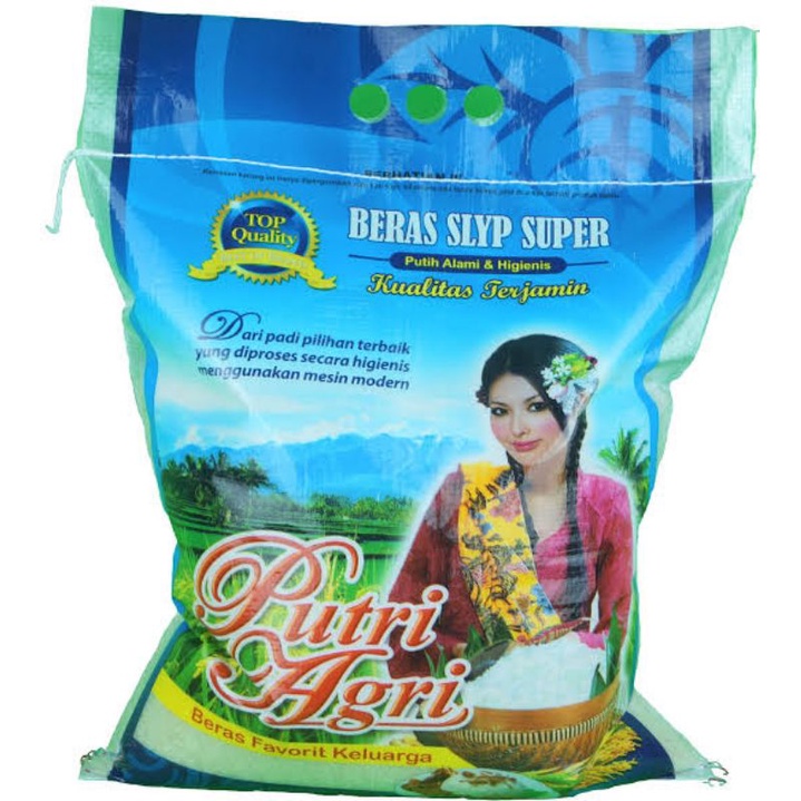 Jual BERAS SLYP SUPER CAP PUTRI AGRI 10KG QUALITY PREMIUM PULEN ENAK