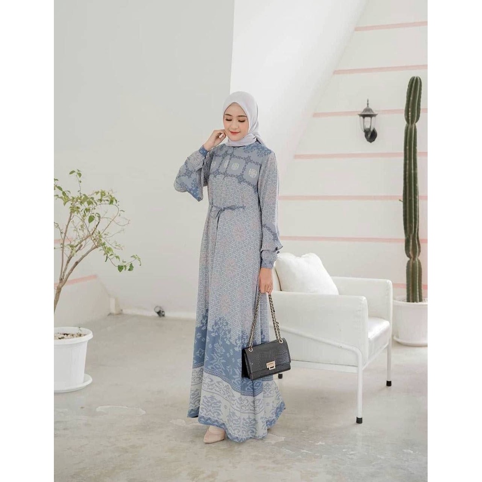 Jual Gamis Maxmara Aurora Luxury M L XL XXL JUMBO Gamis Kondangan Gamis