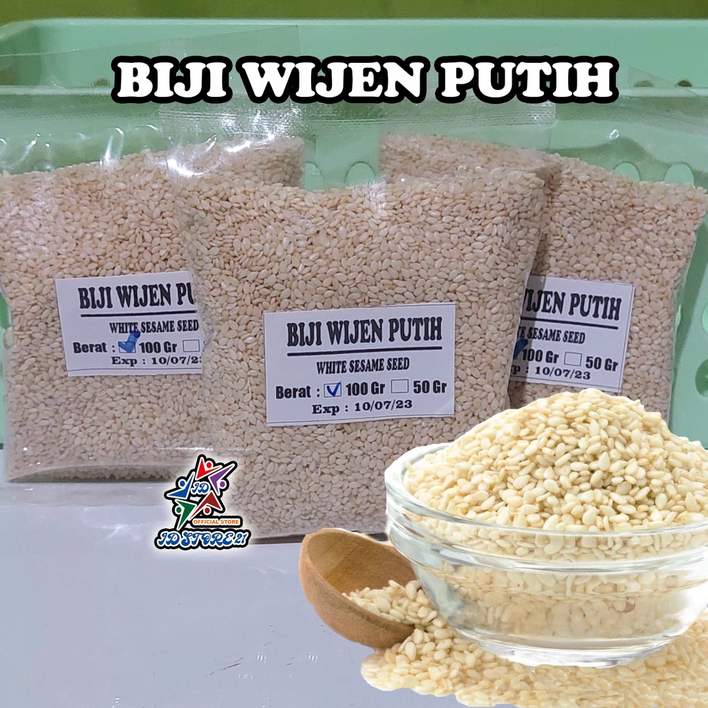 Jual Biji Wijen Putih White Sesame Seed Super Quality Shopee Indonesia