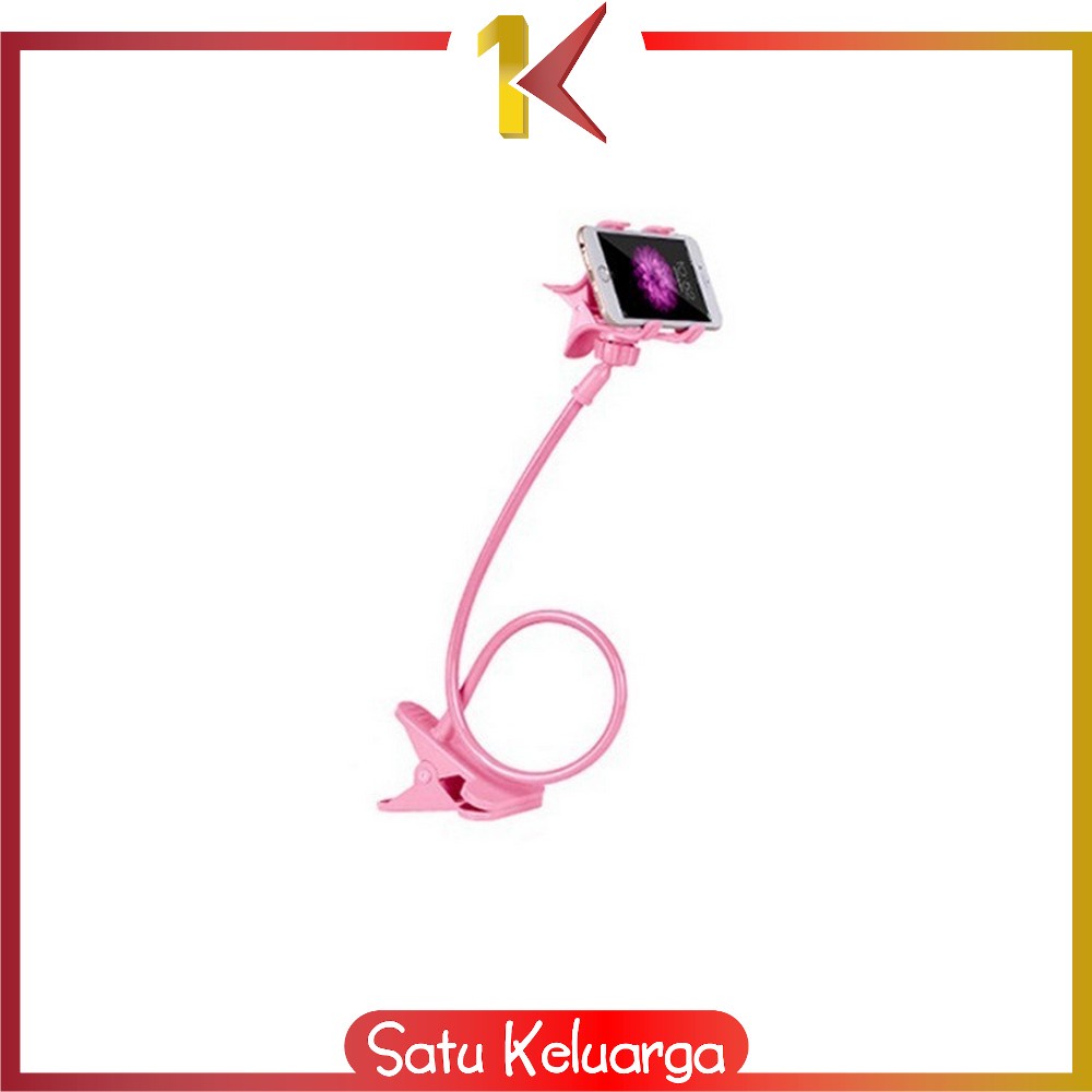 Jual SK C372 Lazypod Hp Holder Plastik Penyangga Hp Lazypod Jepit 2