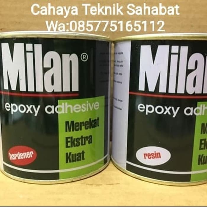 Jual Lem Epoxy Milan Resin Hardener Shopee Indonesia