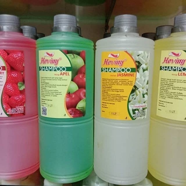 Jual HEVINY SHAMPOO BTL 1 LITER Shopee Indonesia