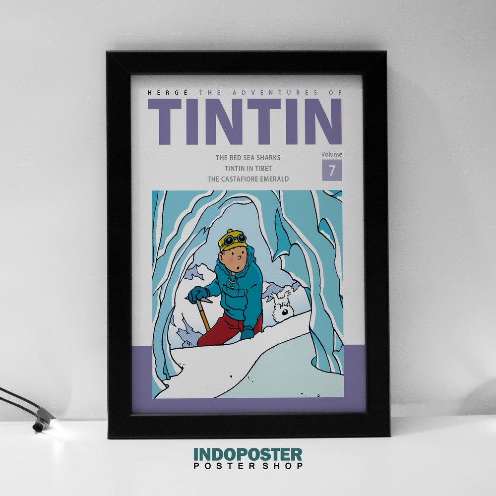 Jual Poster Hiasan Dinding Tintin Vol 7 PIPIMOCI 40X30cm Shopee