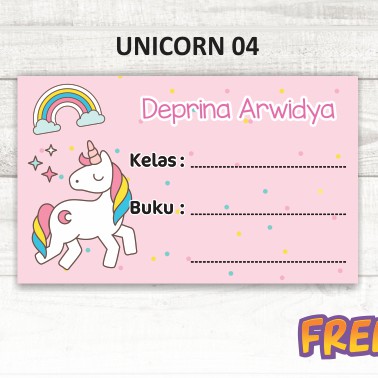 Jual Stiker Buku Unicorn Edition Shopee Indonesia