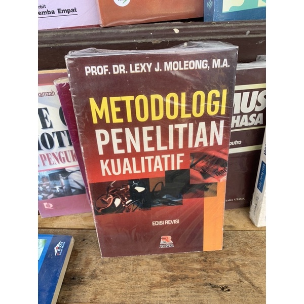 Jual Metodologi Penelitian Kualitatif Prof Dr Lexy J Moleong Shopee