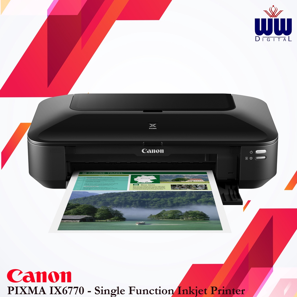 Jual Printer CANON PIXMA IX6770 Inkjet Single Function Printer