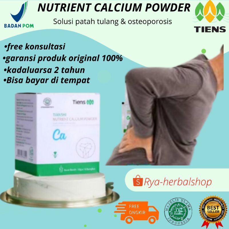 Jual Susu Calsium Patah Tulang Original Nutrient Calsium Powder