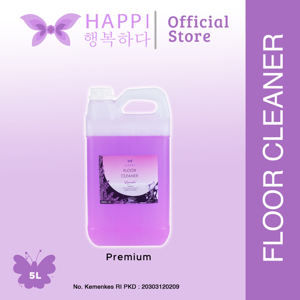 Jual Pembersih Lantai Happi Floor Cleaner Liter Premium Shopee