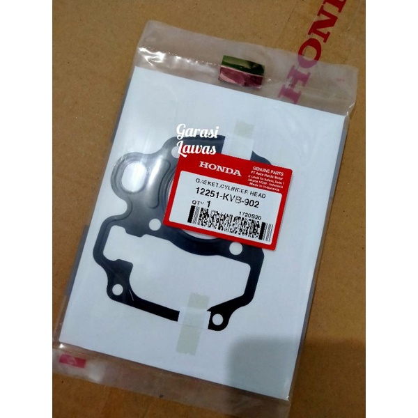 Jual 12251 KVB 902 Gasket Cylinder Head Original AHM Honda Vario 110