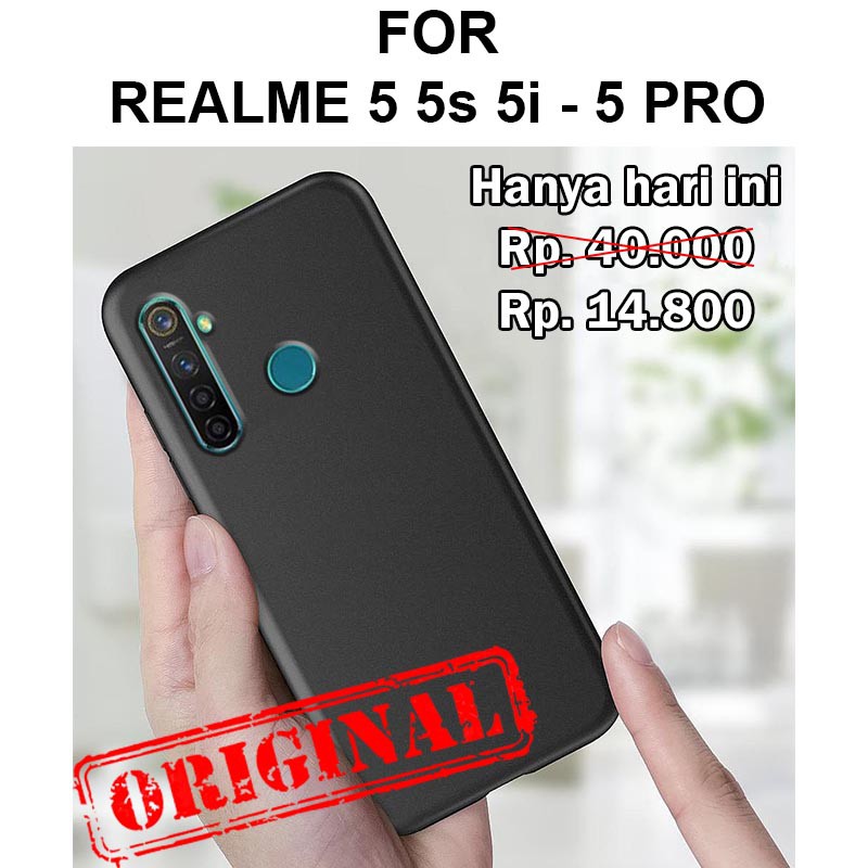 Jual TPU Case Realme 5 5i 5s 5 Pro Softcase Casing Cover Silikon