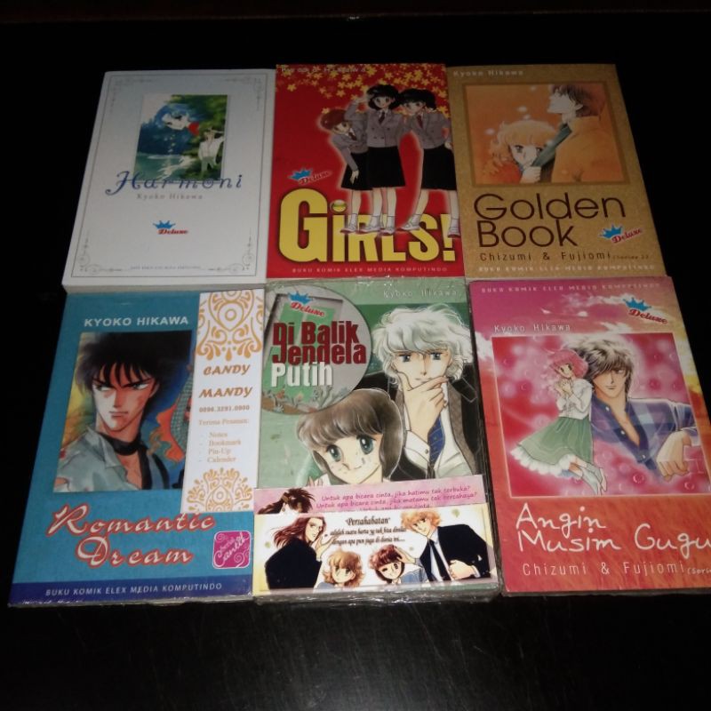 Jual Komik Kyoko Hikawa Deluxe Harmoni Angin Musim Gugur Girls Golden