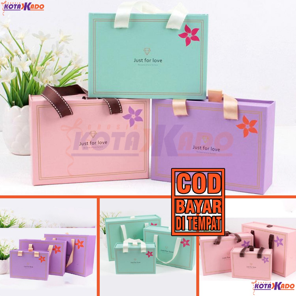 Jual Kotak Kado Gift Box Hampers Ulang Tahun Hijab Baju Bayi Wisuda