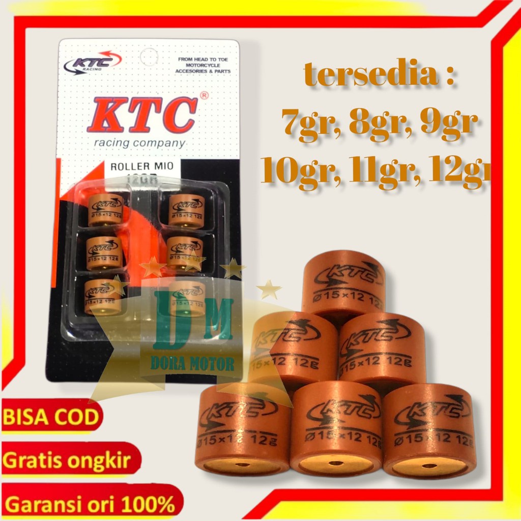 Jual Roller Ktc Racing Original Ready Motor Nmax Aerox Lexi Pcx Vario