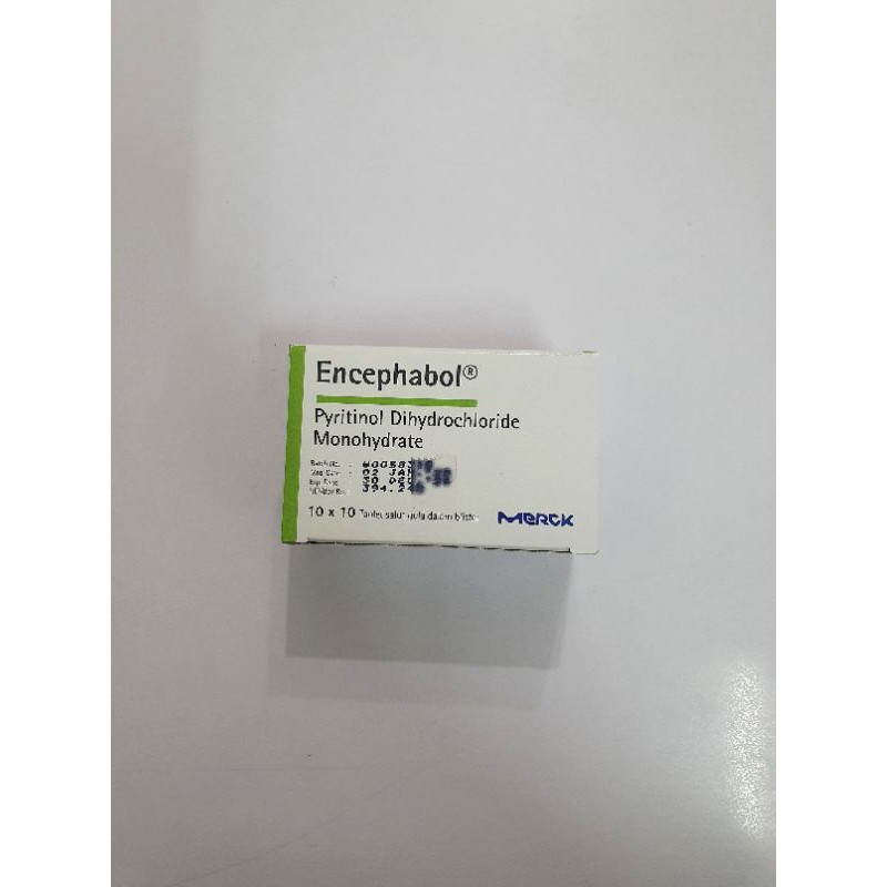 Jual Encephabol Tablet Mg Box Tablet Shopee Indonesia