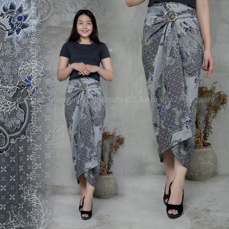 Jual Rok Serut Bawahan Kebaya Motif Utun By Zahratul Rok Lilit Rok