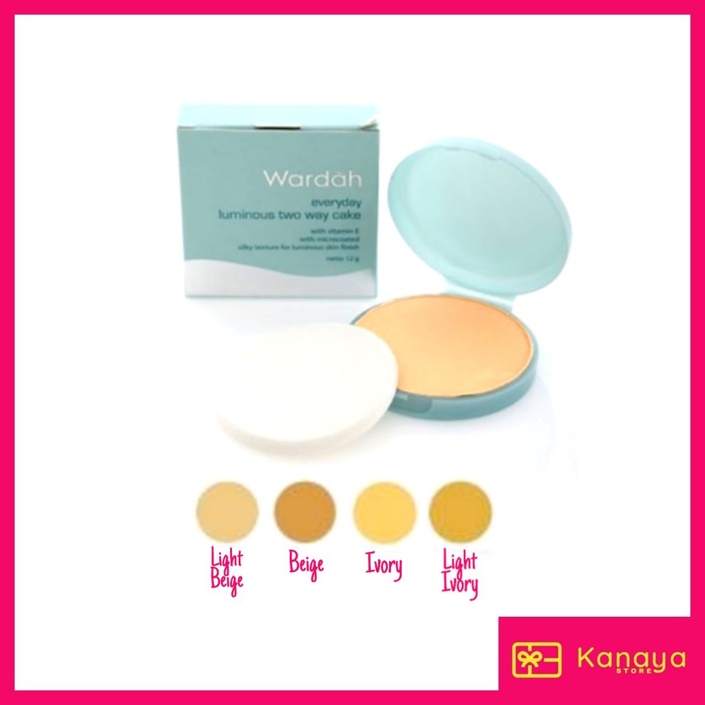 Jual Bisa Cod Wardah Refill Everyday Luminous Two Way Cake Refill