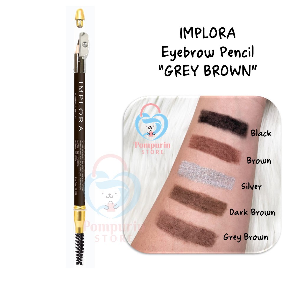 Jual Implora Pensil Alis In Eyebrow Pencil Original Bpom Shopee