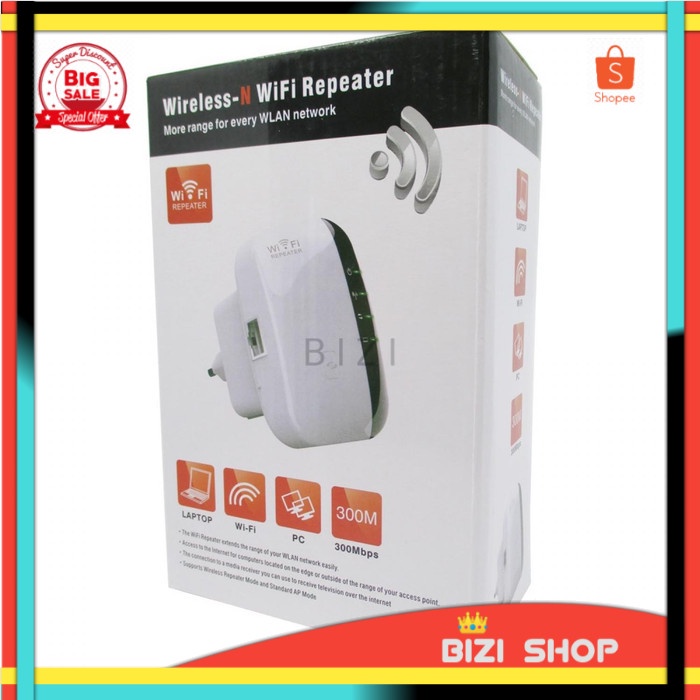 Jual Mini Portable WiFi Repeater Wifi Range Extender Router KexTech