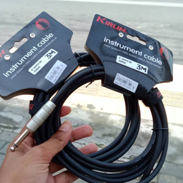 Jual Kabel Pabrikan Merk Kirlin M Bisa Untuk Gitar Dan Instrumen Lain