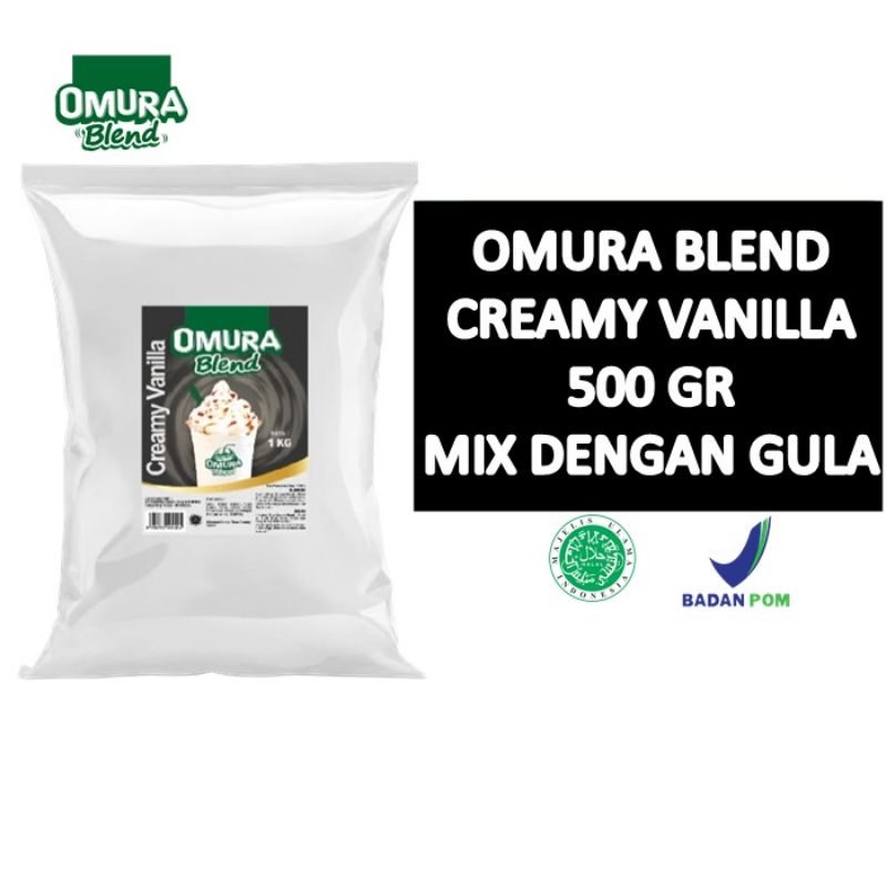 Jual Rasa Vanilla Gr Indonesia Powder Bubuk Minuman Omura Blend