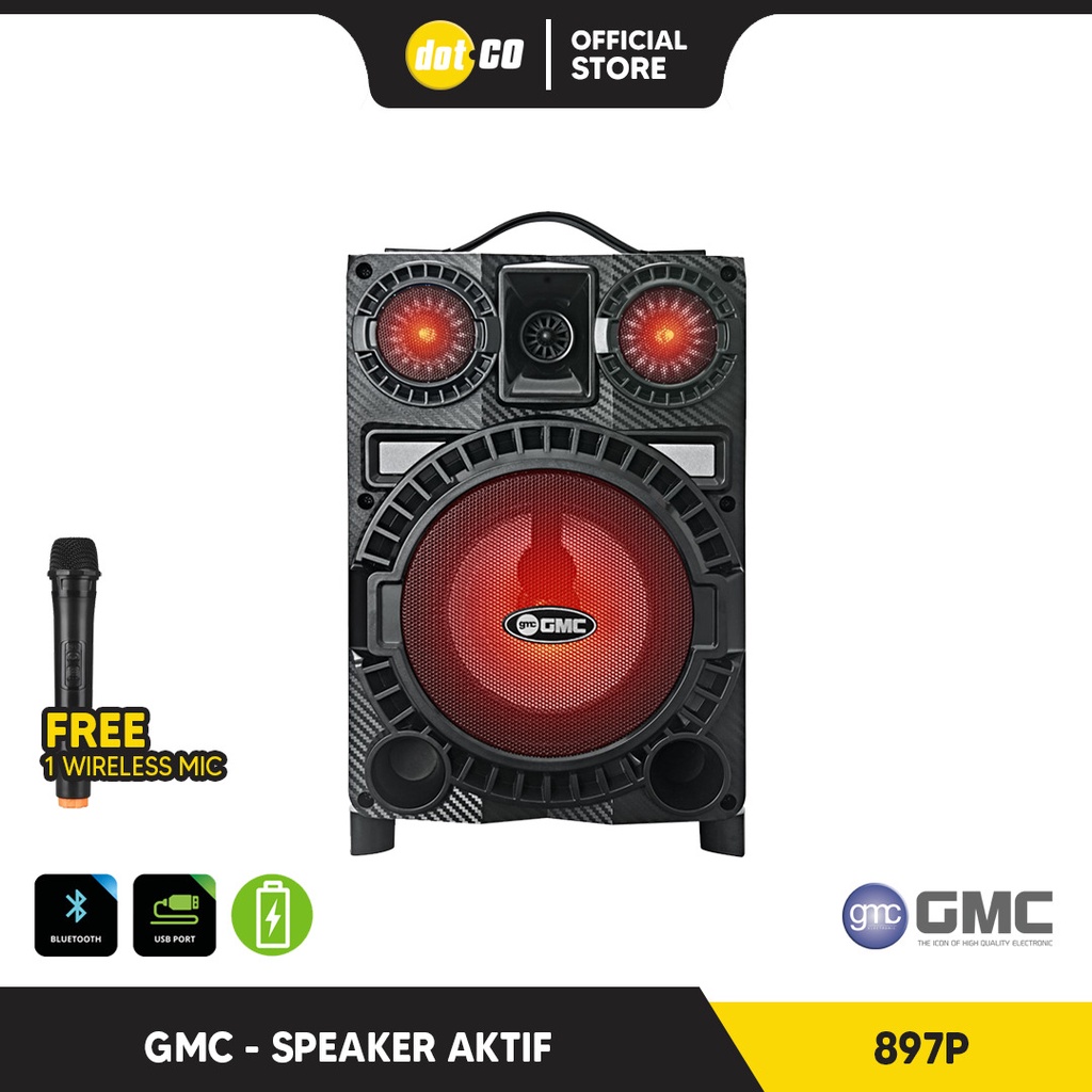 Jual Speaker Gmc P Multimedia Bluetooth Free Mic Wireless