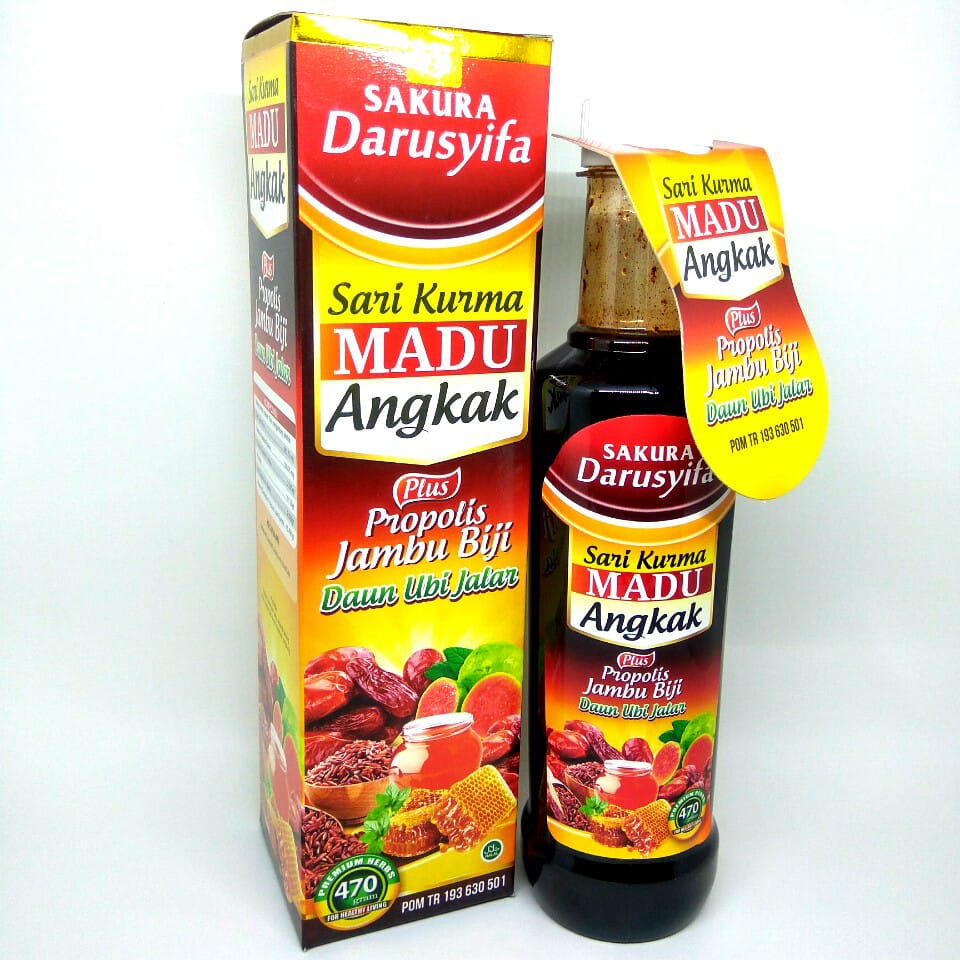 Jual Darusyifa Madu Sari Kurma Angkak Plus Propolis Jambu Biji Dan Ubi