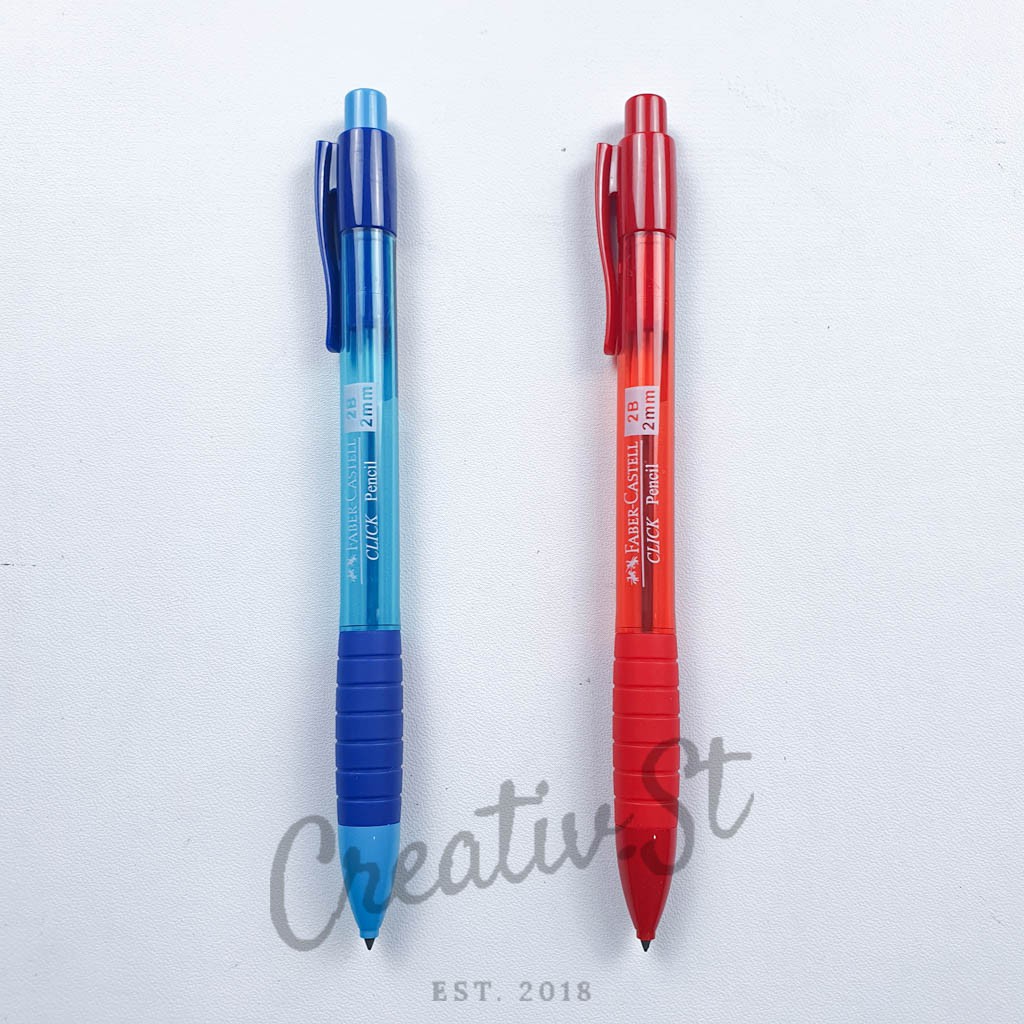 Jual FABER CASTELL Click Mechanical Pencil 2 0 Mm Pensil Mekanik