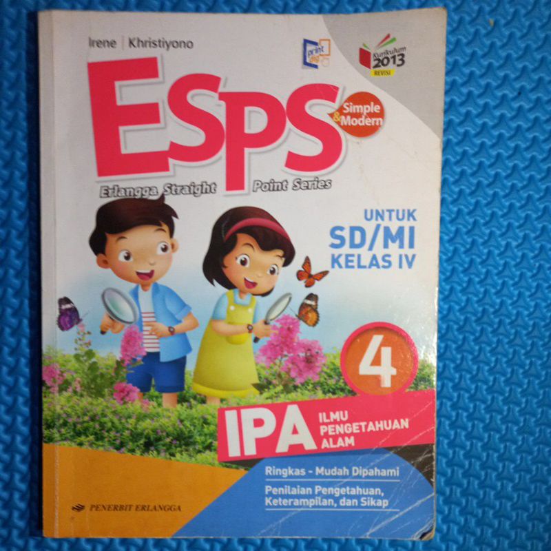 Jual BUKU ESPS IPA KELAS 4 5 6 ORIGINAL BEKAS Shopee Indonesia