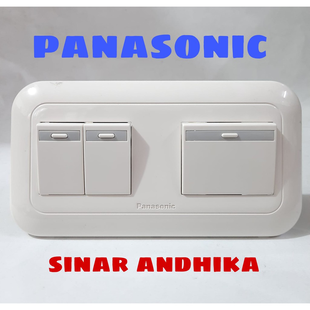 Jual Saklar Seri Panasonic Kecil Saklar Engkel Lebar Wej