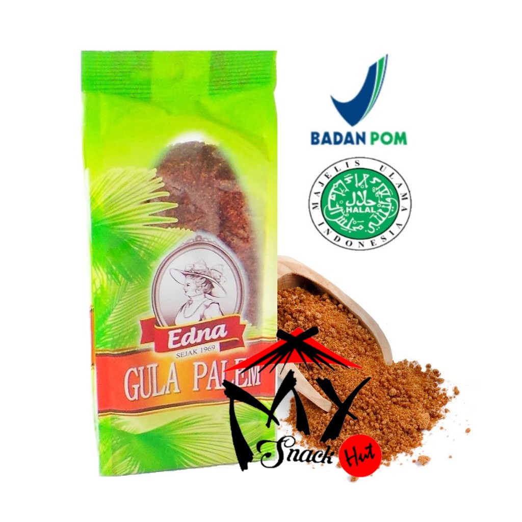 Jual EDNA GULA PALEM 200GR BROWN PALM SUGAR RED ENAU PALM ZUIKER GULA