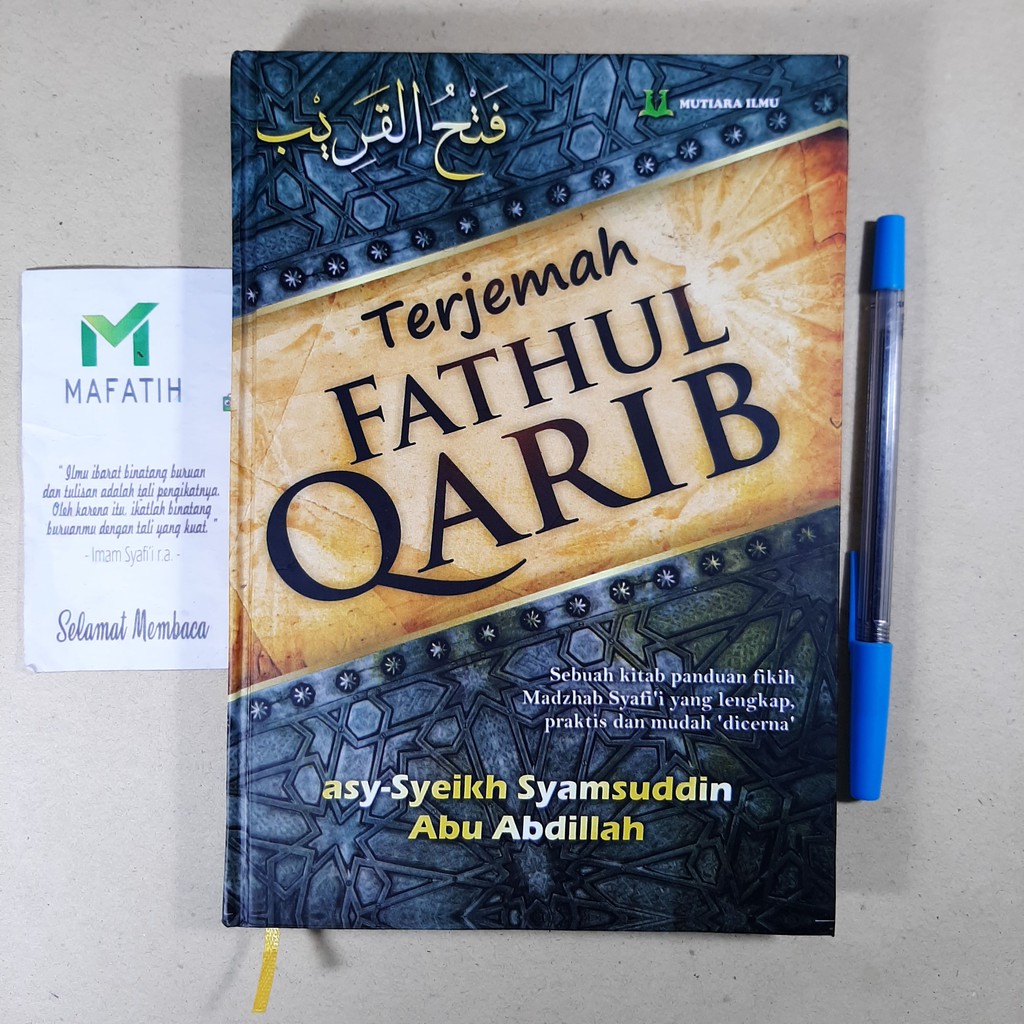 Jual Buku Terjemah Kitab Fathul Qarib Mutiara Ilmu Fathul Qorib Al