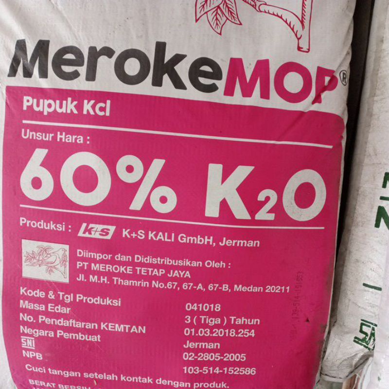 Jual KCl MerokeMOP K2O 60 1 Kg Repacking Shopee Indonesia